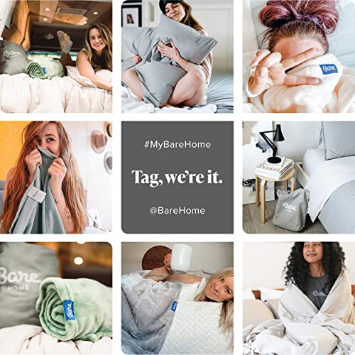 Bare Home Fitted Bottom Sheet Queen Premium 1800 Microfiber Ultra