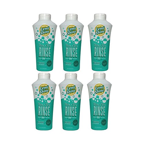 Lemi Shine Shine + Dry Rinse, Natural Rinse Aid, 8.45 oz Bottle - Pack of 6 - Thumbnail 5