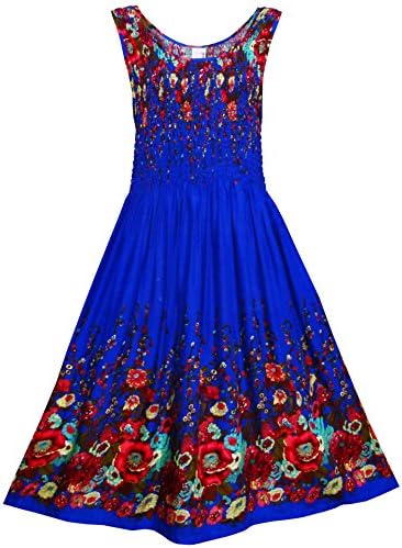 Pikulla Sleeveless Smock Women's Ivy Sundress Multicoloured One Size 2-10 SML