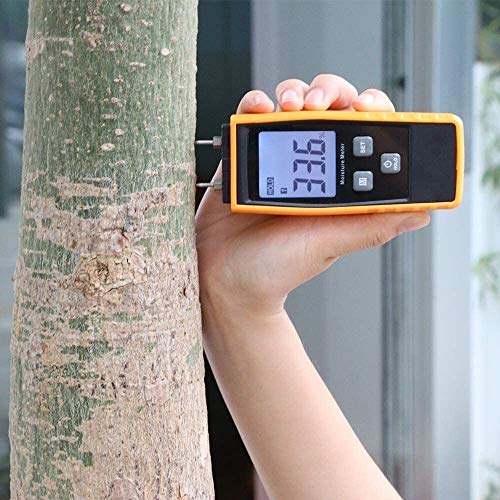 XINGDONG Holzfeuchtigkeitsmesser, LCD-Display mit Hintergrundbeleuchtung, für Holzfäller und Hausbesitzer zum Messen von… – Bild 8