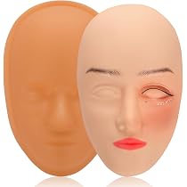Amazon.com : Tattoo Practice Skin Head, ATOMUS Facial Tattoo ...