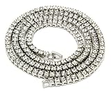 Mens Silver Plated Iced Out 30