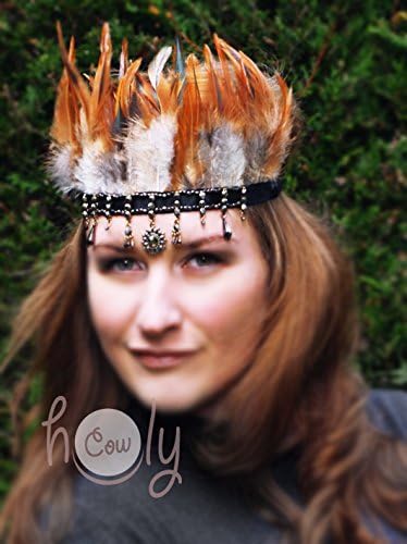 Beautiful Bohemian Feather Headband