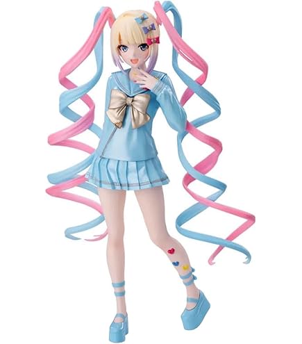 Epitome Natsuki Q版 – Figurine Animé PVC Avec Visages Et Accessoires Interchangeables, 10 Cm, Déco Bureau Et Collection