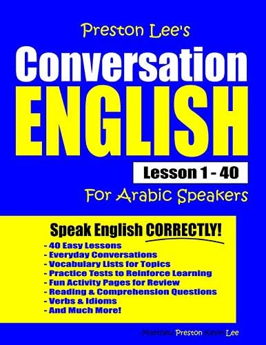 Preston Lee's Beginner English For Arabic Speakers: Lee, Kevin