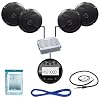 Pyle-Audio-Marine-Bluetooth-USB-AUX-Receiver-2-Pairs-65-Speakers