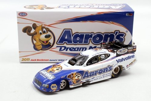 AutoWorld 1/24 Jack Beckman Aaron's Dream Machine 2011 Dodge Charger NHRA Fun...