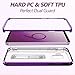 Henpone Galaxy S10+ Case, Clear S10 Plus Back Cover with Kickstand Ring Stand Holder Full Body Protective Phone Case for Samsung Galaxy S10 Plus