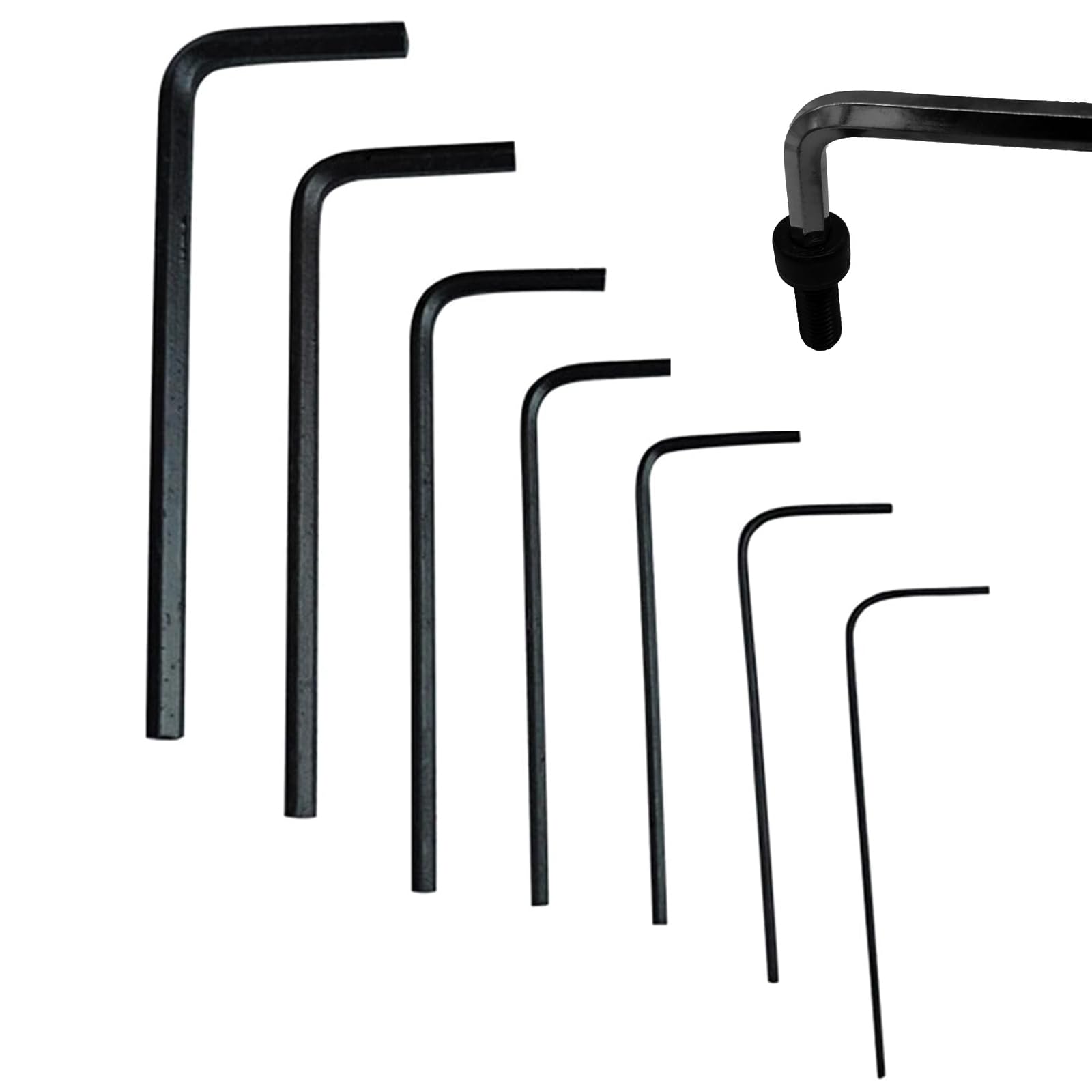 Hexagon Key Set, Allen Key Set, 7-Piece Allen Key Set, 0.7 to 3.0 mm, Allen Key Set, Professional Hex Key Set, Angle Key Set
