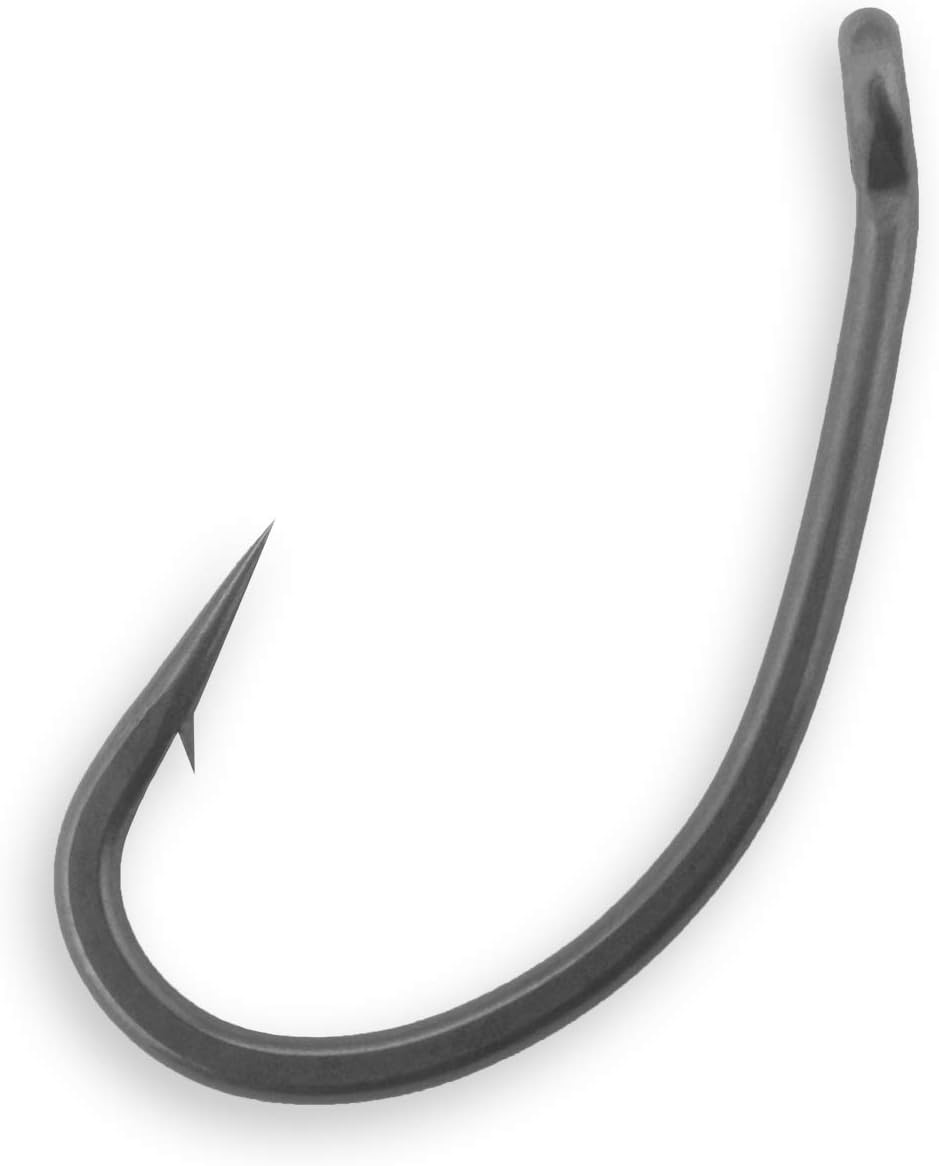 Bank Tackle Curve Shank Hooks Micro Barbed. Sizes 4, 6 and 8. Carp Fishing Tackle. Japanese Carbon Steel