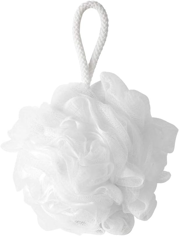 Omenluck Bath Loofah Sponge Exfoliating Mesh Back Scrubber Shower Ball Rope