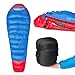 Paria Outdoor Products Thermodown 15 Degree Down Mummy Sleeping Bag - Ultralight Cold Weather, 3 Season Bag - Perfect for Backcountry Camping and Backpacking (Regular)