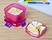 Sistema Lunch Collection Snack Container, 13.5 oz./0.4 L, Pink