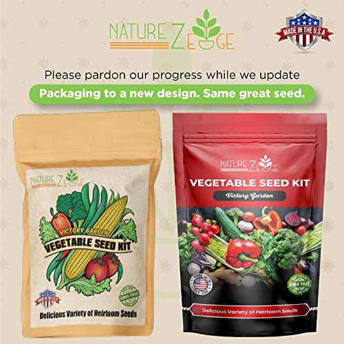 NatureZ Edge, 20 Variety, Survival Seeds For Planting Vegetables And