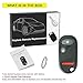 YITAMOTOR Key Fob Replacement Keyless Entry Remote Control Compatible for Honda Civic EX LX and DX Pilot NHVWB1U523 NHVWB1U521