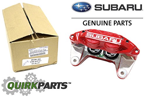 2006-2007 Subaru Impreza WRX Front Right Brake Caliper RED OEM NEW 26292FE0418A