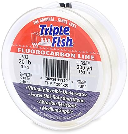 20 lb fluorocarbon fishing line Clearance