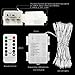 LED String Lights 29.5ft 80 LED Outdoor Battery Fairy Lights Copper Wire Firefly Lights for Bedroom, Patio, Garden, Gate, Yard, Party, Wedding (8 Modes, Dimmable, IP65 Waterproof, Warm White)