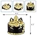 Anboor Unicorn Cake Squishies Kawaii Slow Rising Scented Squeeze Toys for Kids Collection Gift, 4.3 Inches, Black