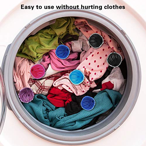 Upgraded Pet Hair Remover for Laundry12 pack Lint Remover Washing