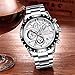 LIGE Watch for Men Dress Sport Fashion Quartz Analog Watch Men Waterproof Stainless Steel Wristwatch with Date Chronograph Luminous