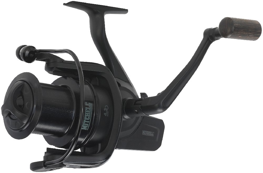 Mitchell Avocast Fishing Reel, Spinning Reels, All round fishing, Unisex, Black, 8000, Front Drag