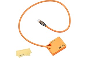 ZGCINE PD-W126 USB-C PD to NP-W126 Dummy Battery Cable for Fuji X-T50 X-T30 X-T1 X-Pro1 X-A1 X-E4-60cm Length, No Pop-Up (Inp