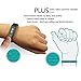 Twinbuys Smart Bracelet Bluetooth 4.0 Android iOS Touch Screen IP68 Waterproof Fitness Tracker Phone Message Notice Pedometer Distance Calories Counter Sleep Monitor Health Sport Wristband Black