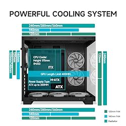 PCCOOLER C3T500 ARGB PC Case Mid Tower Desktop