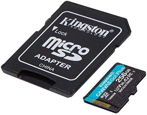 Kingston GO! Plus Works for 256GB Alcatel Idol 4s with Android MicroSDXC Canvas Card Verified by San