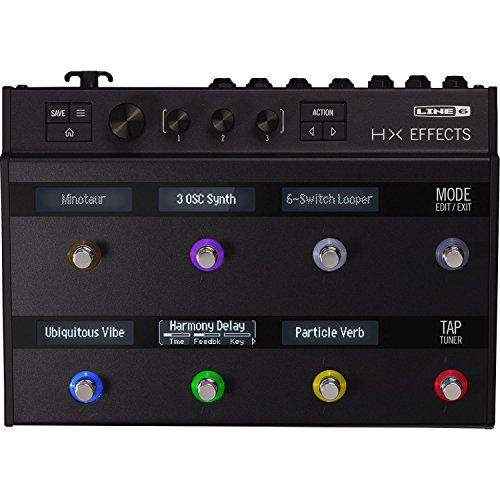 Line 6 99-040-3405 HX Effects Floor Multi FX Pedal w/ Power Adapter, USB Cable