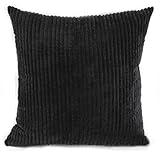 Famibay Decorative Soft Throw Pillow Cushion Covers for Sofa/Couch/Bed,Plain Square Pillow Case Cushion Cover 22 x 22 (22