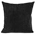 Famibay Decorative Soft Throw Pillow Cushion Covers for Sofa/Couch/Bed,Plain Square Pillow Case Cushion Cover 22 x 22 (22