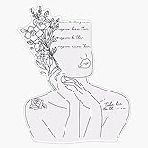 empowered women Bumper Sticker Vinyl Decal 5 inches