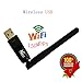Wireless Wifi USB Dongle Stick Adapter RT5370 150Mbps for MAG 254 250 255 270 275 IPTV Set-Top Box, Jynxbox, Linkbox, Raspberry Pi, Pc Laptops Desktop, for Win7, Win8, Mac OS, Linux