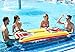 Kenley Beer Pong Pool Float - Inflatable Floating Table with Cooler and Holes - Swimming Pool Party Drinking Games for Adults - Giant Lounge Bar Raft Set