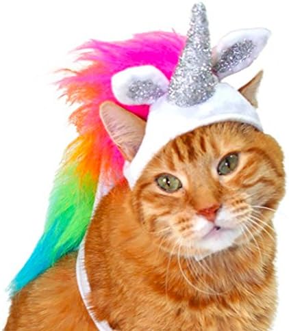 Cat Halloween Costume Unicorn, Full Body Pet Costume