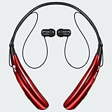 LG Tone Pro HBS-750 Wireless Bluetooth Stereo Headset - Red