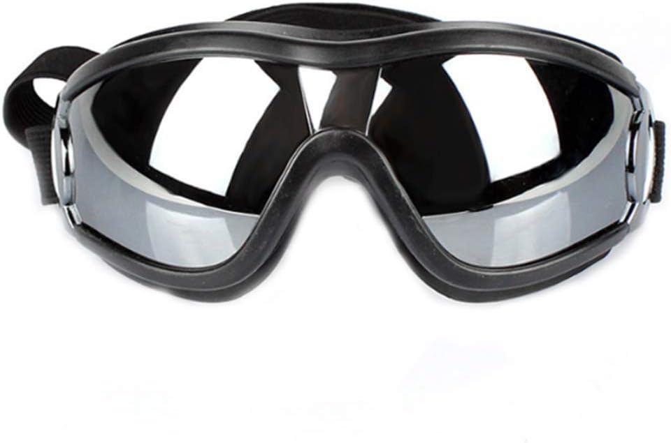 MuzMuzTV Pet Sunglasses Dog Puppy UV Goggles Waterproof Windproof Sunglasses with Adjustable Strap Protection Sun Glasses For Large/Medium Dogs