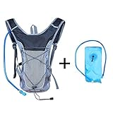 Hydration Pack Water Bag Backpack Breathable Hydration Backpack With 2L Water/Hydration Bladder For Camping Hiking Running Biking Climbing Cycling