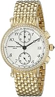 Frederique Constant Women's FC291A2RD5B Analog Display Swiss Quartz Yellow Watch