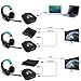 Wireless Optical USB Gaming Headset for PS4 PS3 Xbox 360 PC Computer Wired Headphones for Xbox one Over Ear Comfortable (Blue)thumb 3