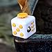 Awesome4U Yellow Fidget Cube Toy for Stress and Anxiety Management, Unisex, Age 6+
