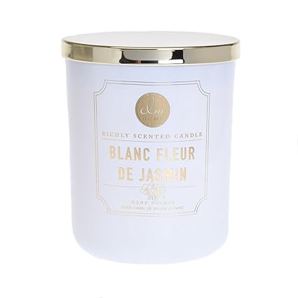 Dw Home Double Wick Candle Signature Premium Limited Edition Blanc Fleur De Jasmin