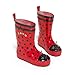 Kidorable Girls' 5 Toddler, Red, 1 Pair (Pack of 1)