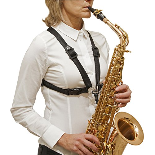 BG S41SH Ladies' Alto/Tenor Saxophone Harness with Snap Hook