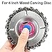 22 Tooth Saw Chain Blade Circlet Replacement For 4 Inch Angle Grinder Chain Disc Wood Carving Disc