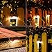 pearlstar Solar Deck Lights Outdoor,24 Pack Solar Deck Lights Outdoor Waterproof Led,for Stairs,Step,Fence,Yard,Patio,Driveway,Pathway,Yard,Backyard and Garden Auto On/Off (Warm White)
