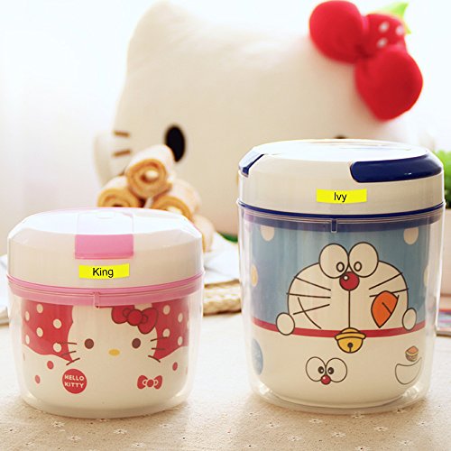 TZe Tape 6mm, Compatible brother label maker tape TZe-111 TZe-211 TZe-411 TZe-511 TZe-611 TZe-711, Brother P-touch PT-D200 PT-D210 PT-H100 PT-H110, 6 Pack(Black on Clear White Red Blue Yellow Green) - Thumbnail 6