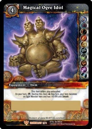 Magical Ogre Idol - Loot Card - Unscratched - All Unscratched WoW Loot Cards